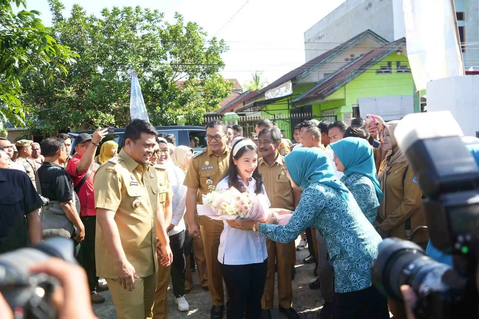 Polres Binjai Laksanakan Pengamanan Kunjungan Wakil Menteri BKKBN