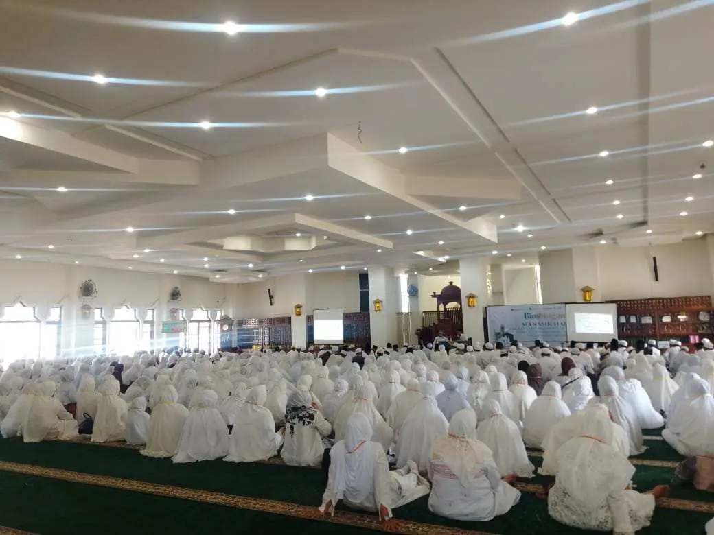 Kemenag Madina Melaksanakan Bimbingan Manasik Haji