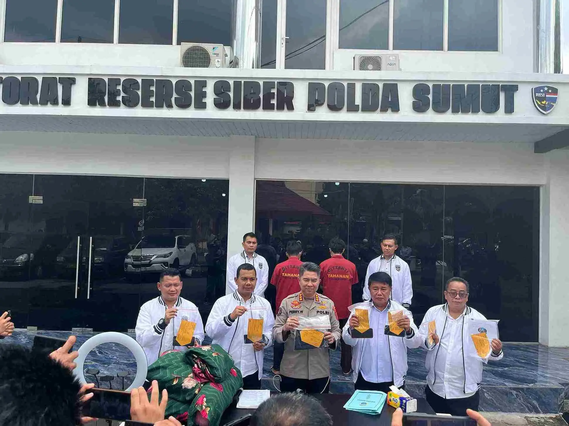 Polda Sumut Bongkar Siaran Langsung Pornografi Online Libatkan Anak di Bawah Umur