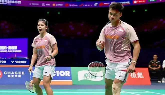 Singkirkan Wakil Malaysia, Jafar-Felisha Tembus Semi Final Kejuaraan Bulutangkis Asia 2025  ‎