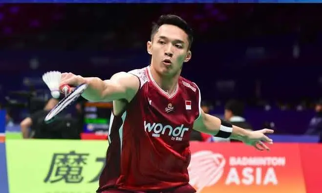 Tumbangkan Wakil Malaysia, Jonatan Christie Melesat ke Perempatfinal Kejuaraan Bulutangkis Asia 2025  ‎