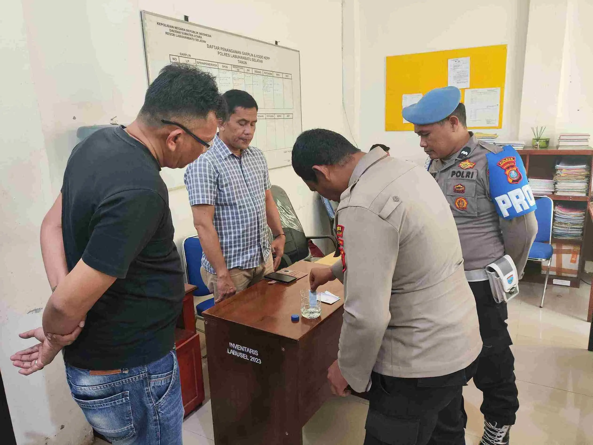 Propam Polres Labusel: Hasil Tes Urine Oknum Polisi yang Viral Konsumsi Narkoba Negatif