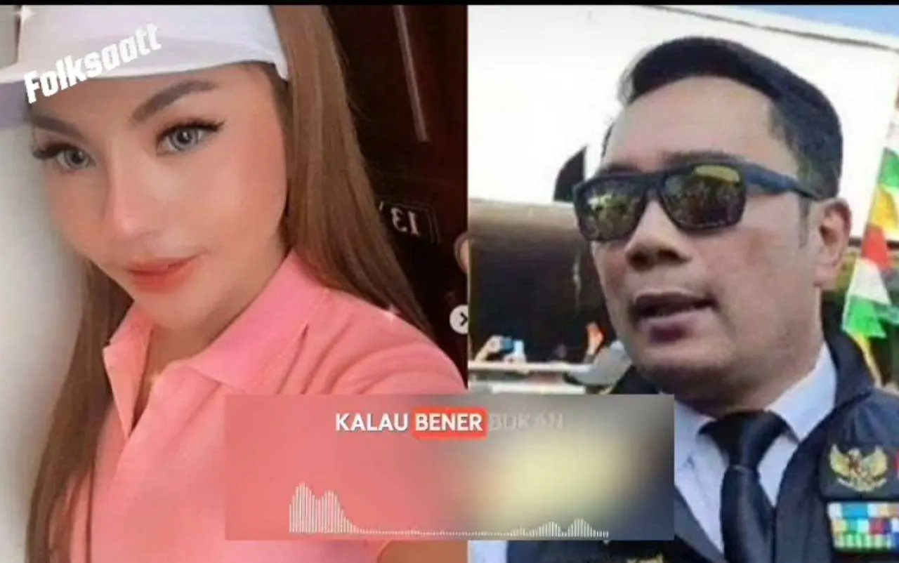 Pajang Foto Ridwan Kamil dan Gadis Cantik, Sebuah Rekaman Suara Wanita Ngaku Dihamili