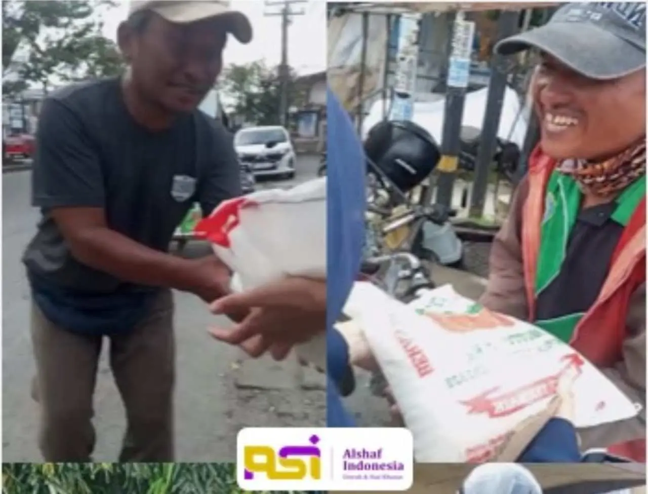 Alshaf Tour Salurkan Sedekah Jemaah Umroh Jelang Idul Fitri 1446 H