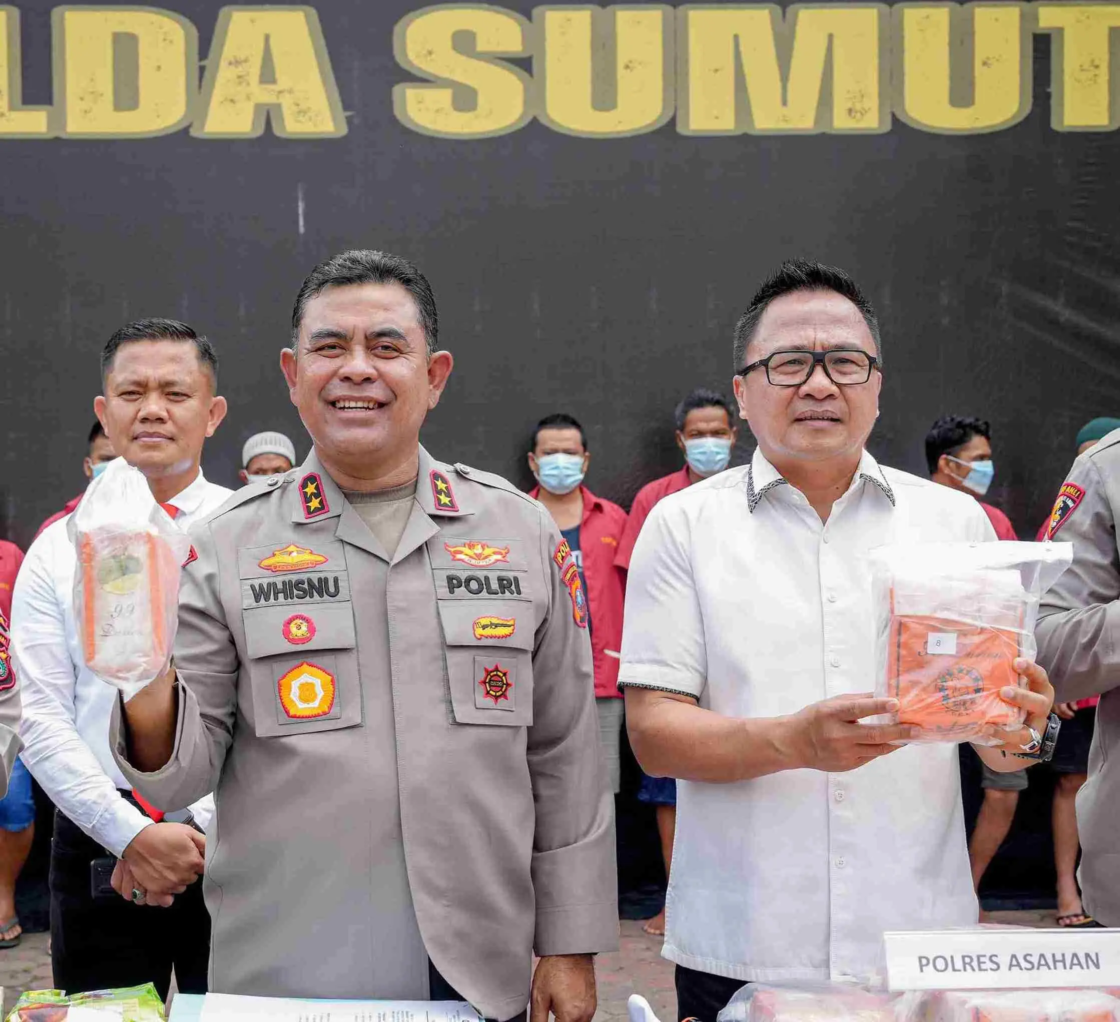 Polda Sumut Tangkap 130 Tersangka Narkoba dalam Ungkap Kasus Sepekan