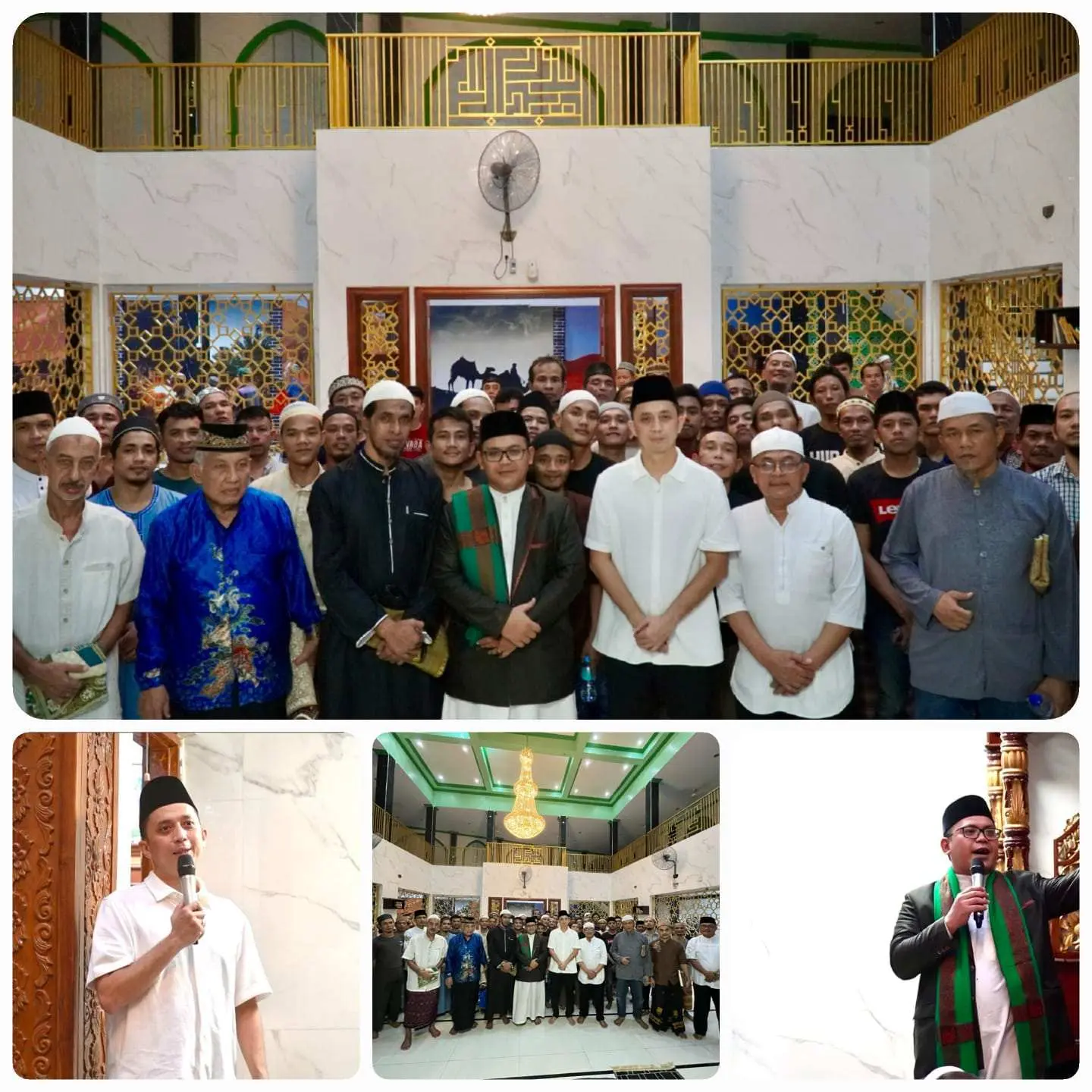 Warga Binaan Rutan Kelas I Medan Peringati Malam Nuzulul Quran