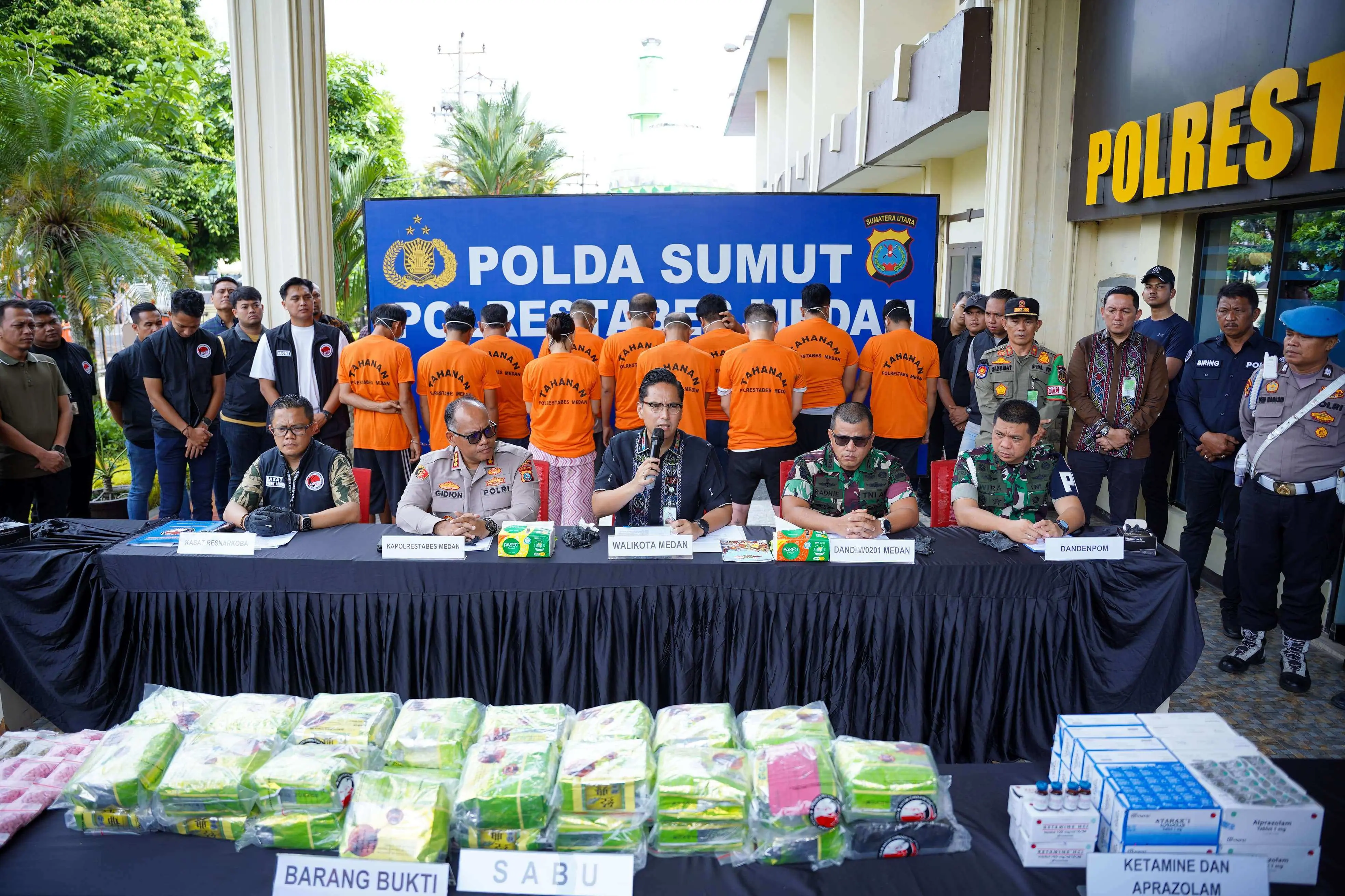 Wali Kota Medan Apresiasi Polrestabes Ungkap 31 Kasus Narkoba Selama Ramadan 