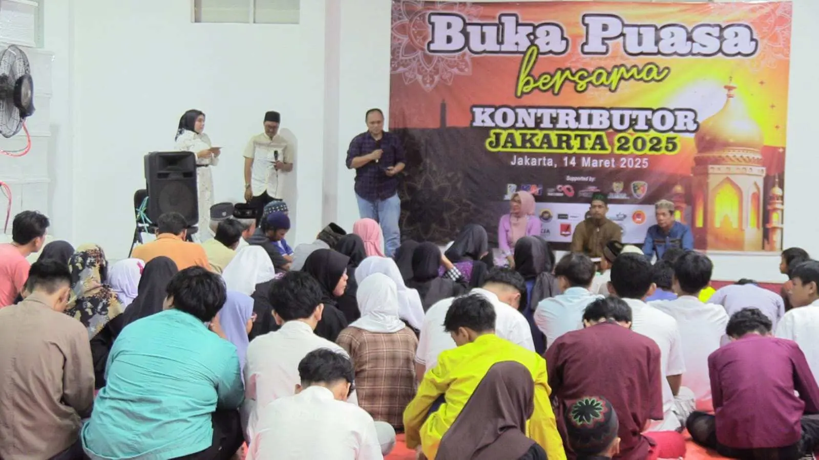 Kontributor Jakarta Gelar Buka Puasa Bersama Puluhan Anak Yatim Piatu