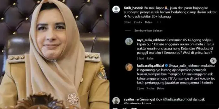 Viral! Bupati Pekalongan Fadia A Rafiq Tulis Komentar Ngegas Bernada Ancaman di Instagram, Begini Sosoknya!