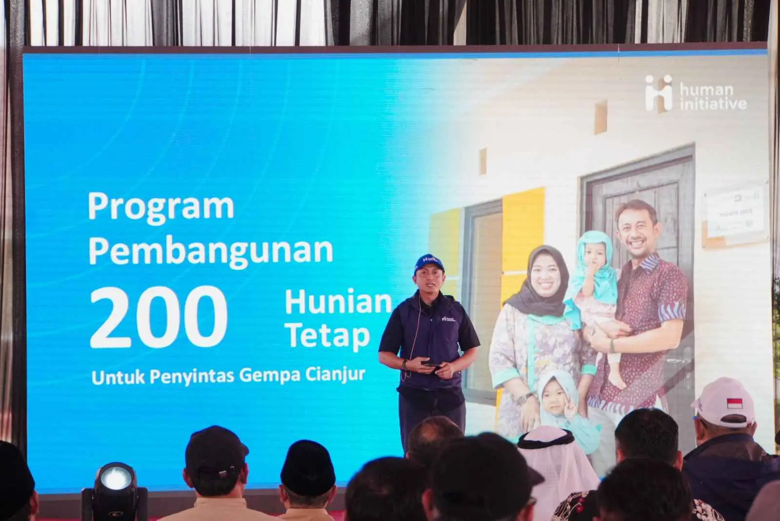 Human Initiative Bersama Mensos Resmikan Program 200 Hunian Tetap untuk Korban Gempa Cianjur