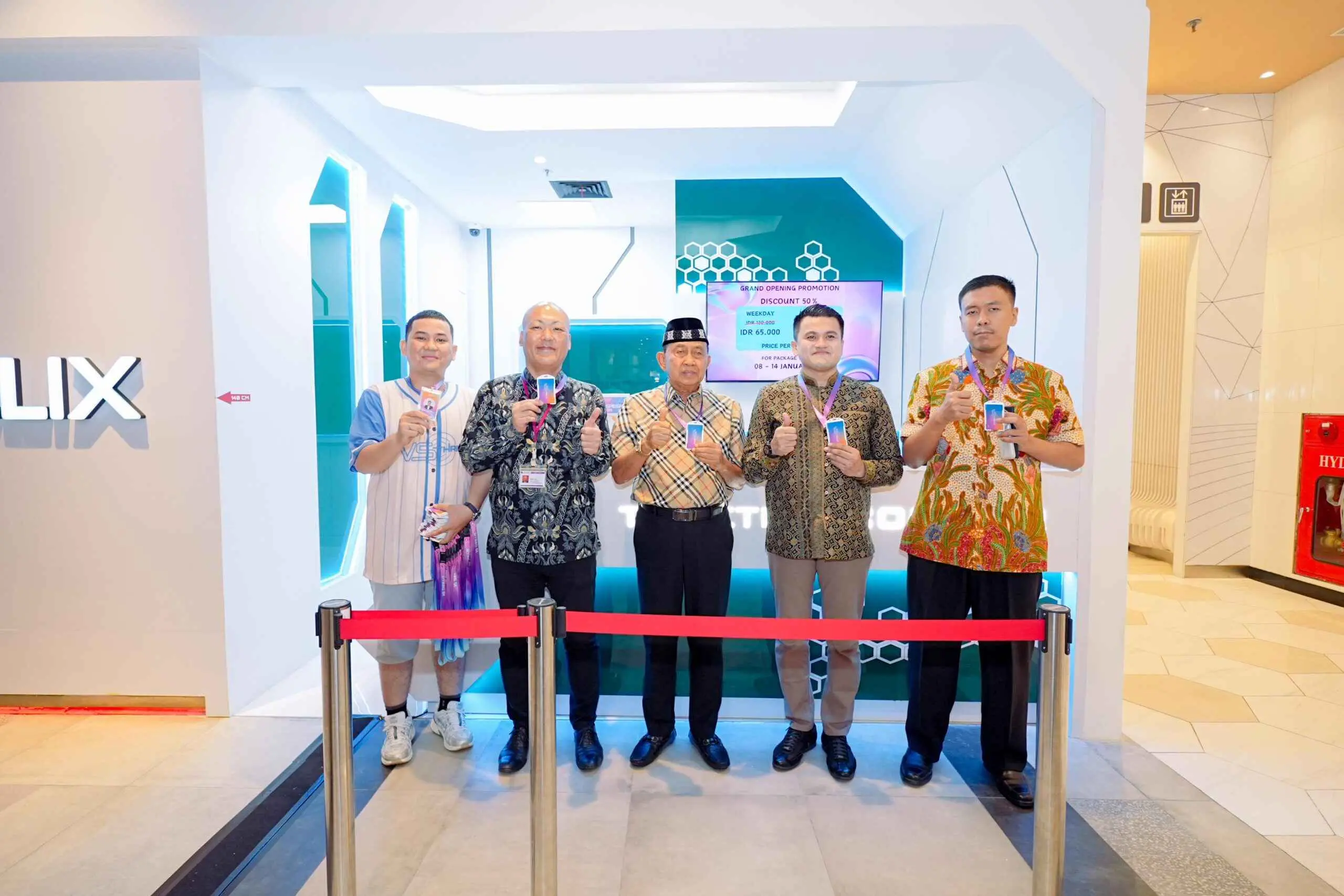 Pengusaha Ridho Pandoe Resmikan Bisnis Baru Game Education Simulator Thrilix