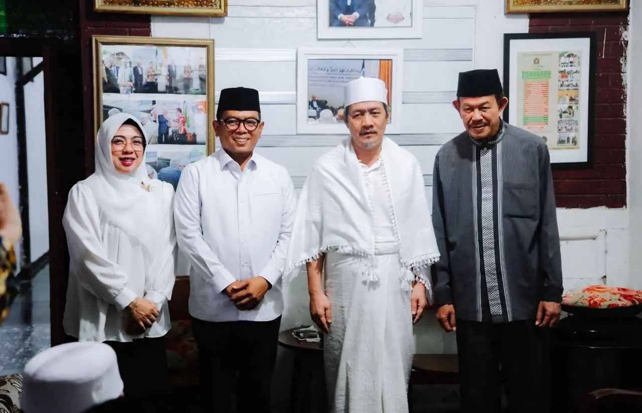 Gubernur Terpilih Andra Soni Langsung Silaturahmi ke Ulama Banten Usai Ditetapkan Sebagai Gubernur