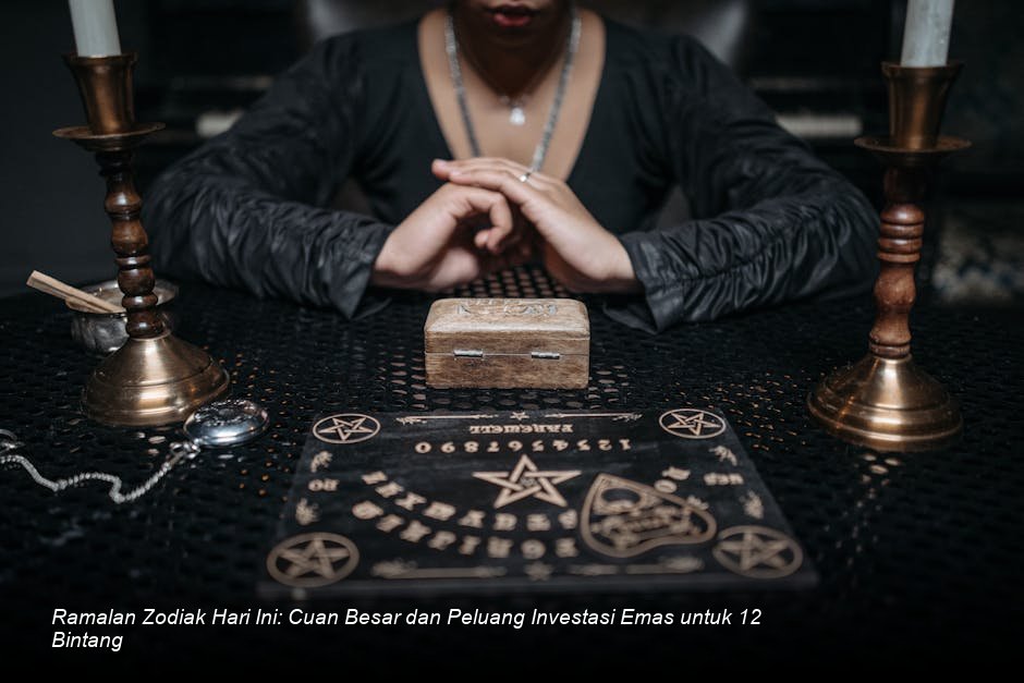 Ramalan Zodiak Hari Ini: Cuan Besar dan Peluang Investasi Emas untuk 12 Bintang