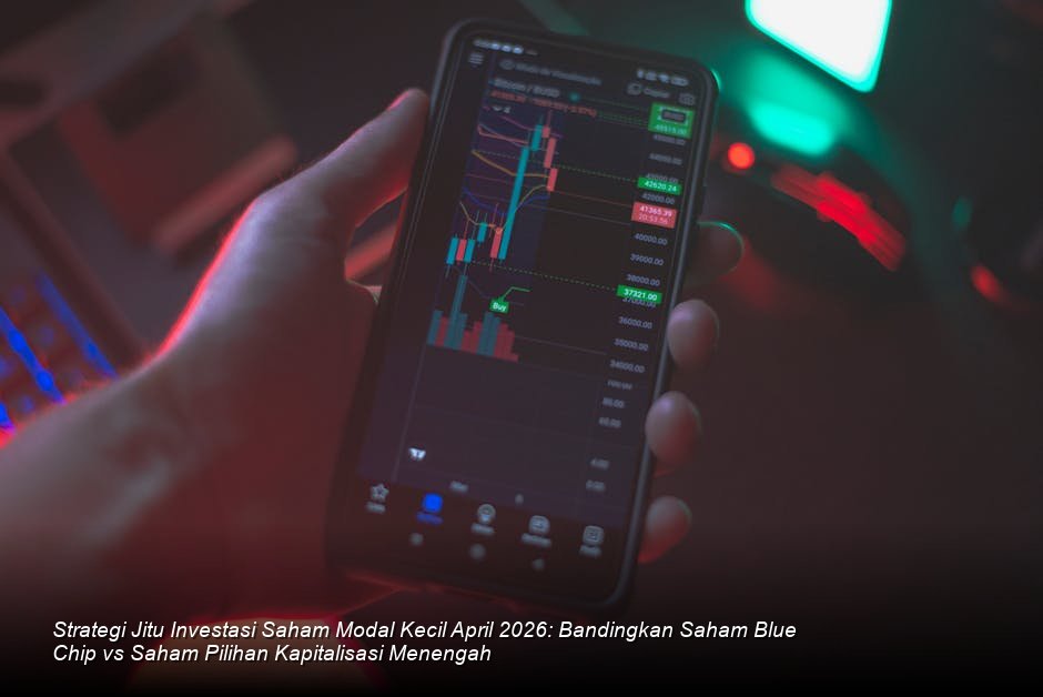 Sebuah visualisasi chart candlestick berwarna hijau cerah yang menunjukkan tren kenaikan stabil di atas garis rata-rata bergerak jangka panjang, melambangkan optimisme pasar.